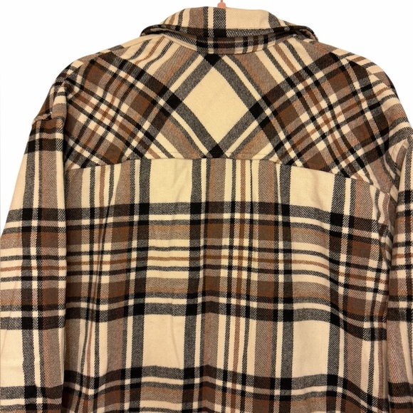 HFX Womens Plaid Shirt Jacket - Picture 8 of 10